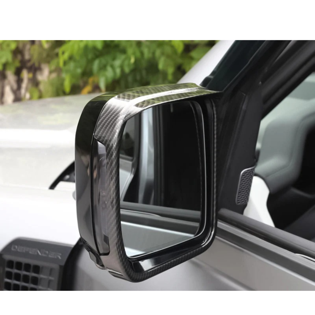 Applicable to 20-26 Land Rover Defender rearview mirrors, rain brow reversing mirrors, rain shield reflectors, and rain shield modifications