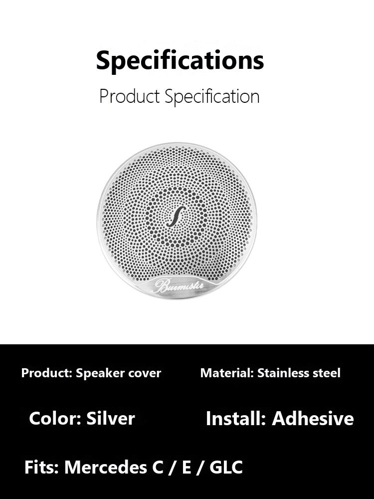 Mercedes Burmester speaker covers