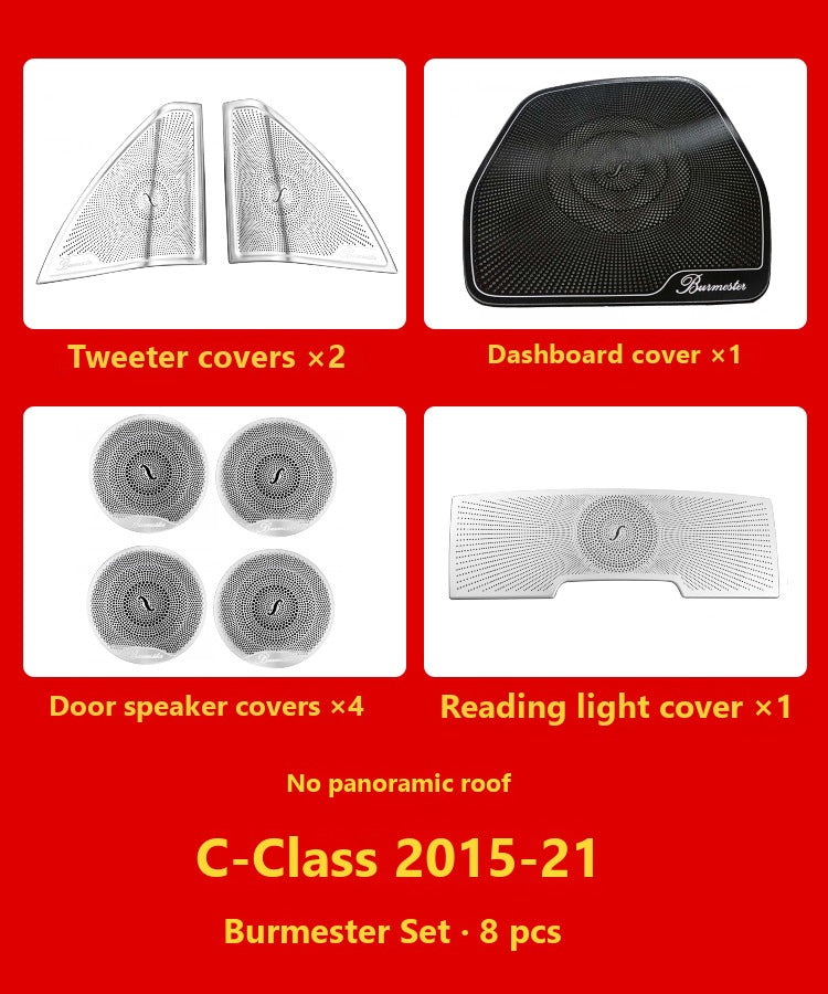 Mercedes Burmester speaker covers