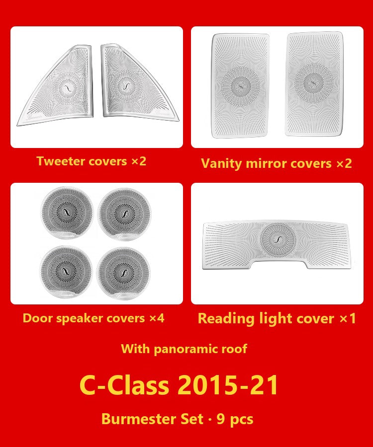 Mercedes Burmester speaker covers