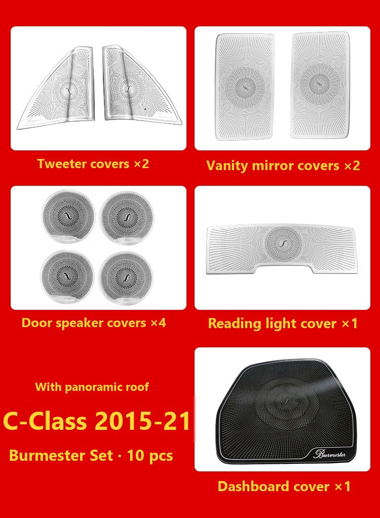 Mercedes Burmester speaker covers