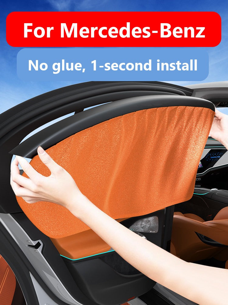 Mercedes window sunshade curtains