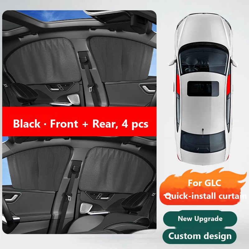 Mercedes window sunshade curtains