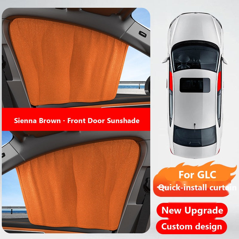 Mercedes window sunshade curtains