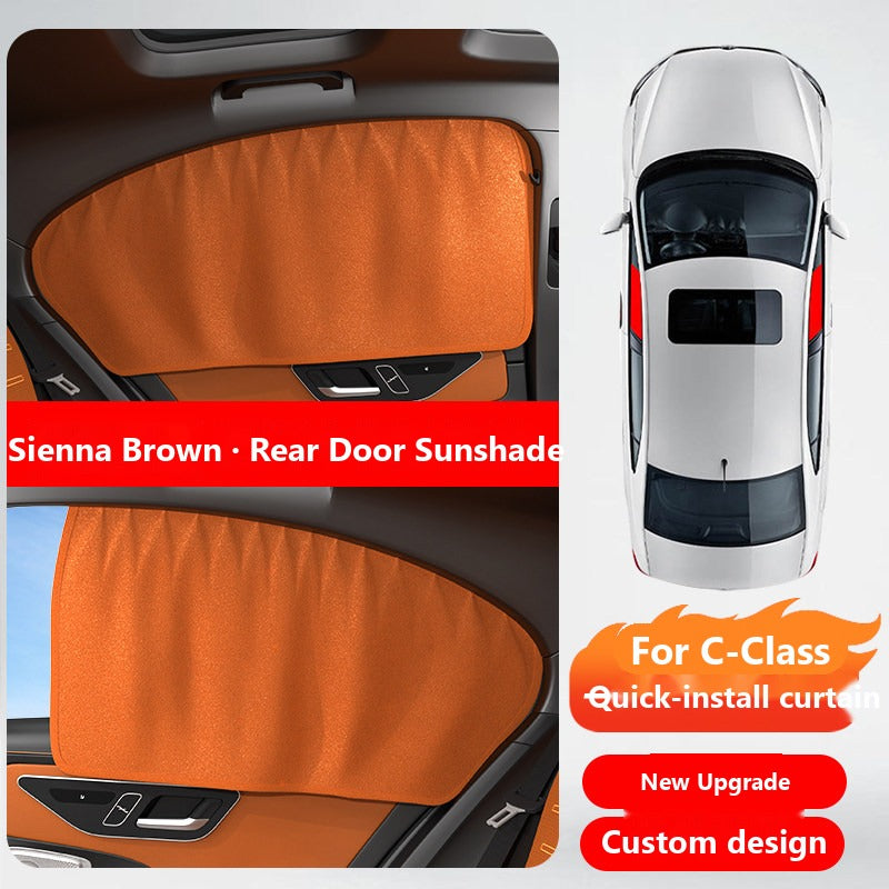 Mercedes window sunshade curtains