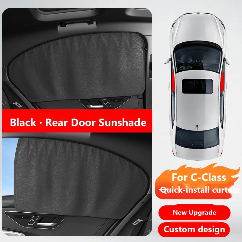 Mercedes window sunshade curtains