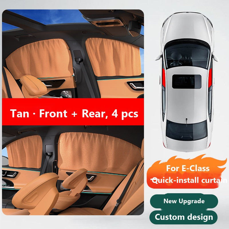 Mercedes window sunshade curtains