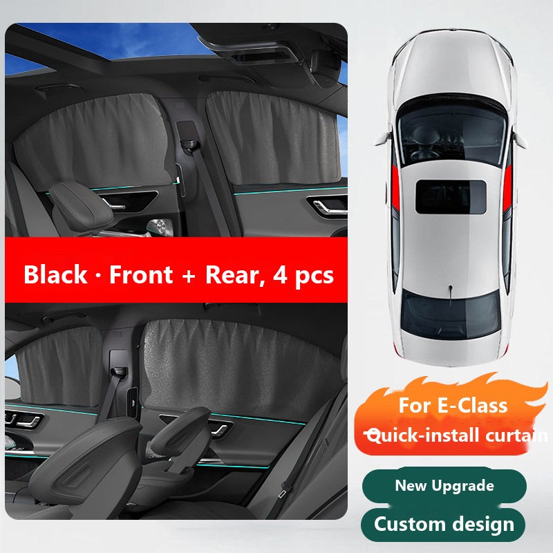 Mercedes window sunshade curtains