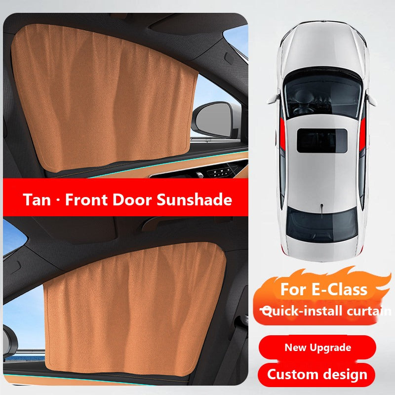 Mercedes window sunshade curtains