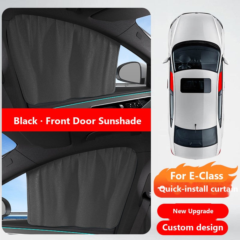 Mercedes window sunshade curtains