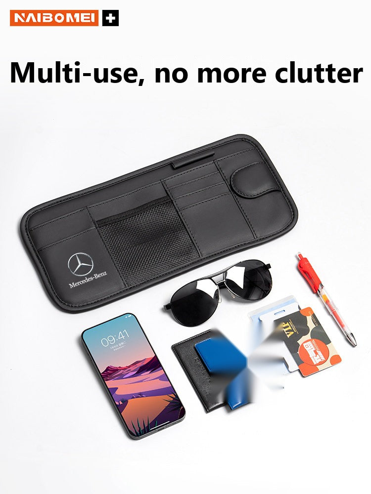 Mercedes sun visor organizer
