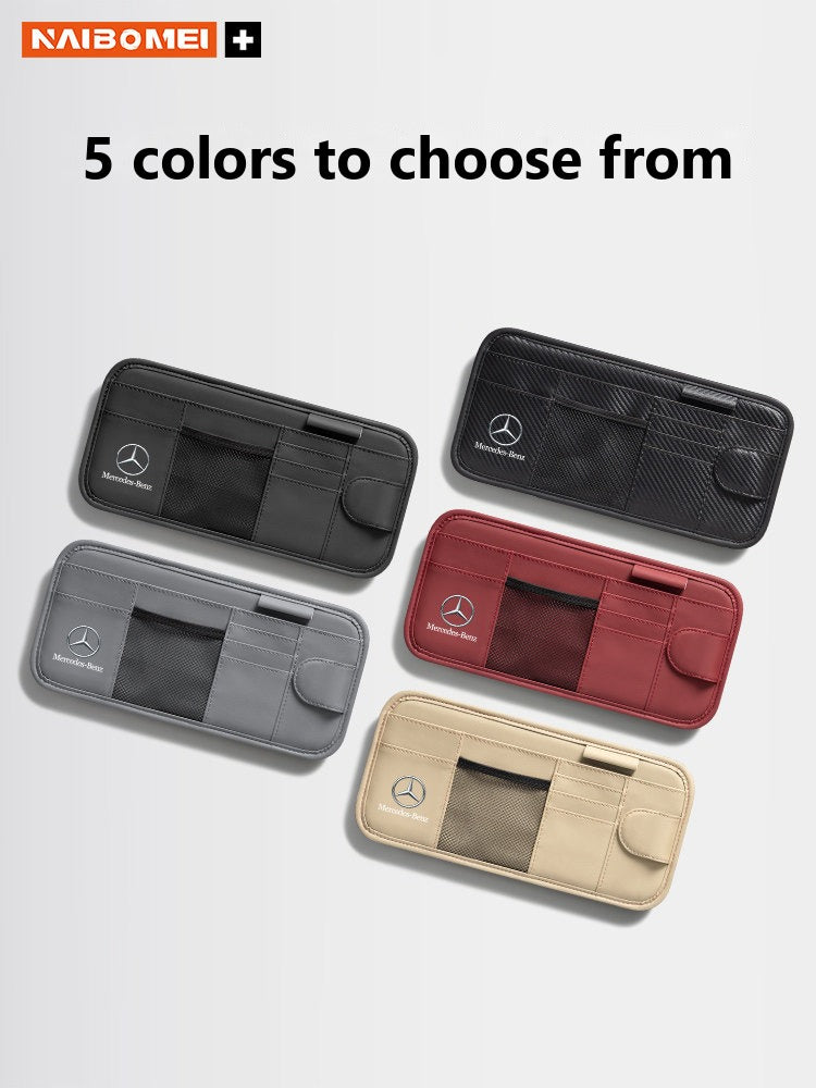 Mercedes sun visor organizer