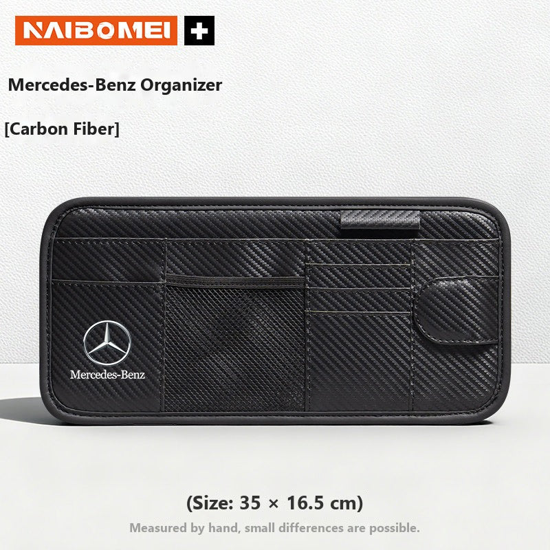 Mercedes sun visor organizer