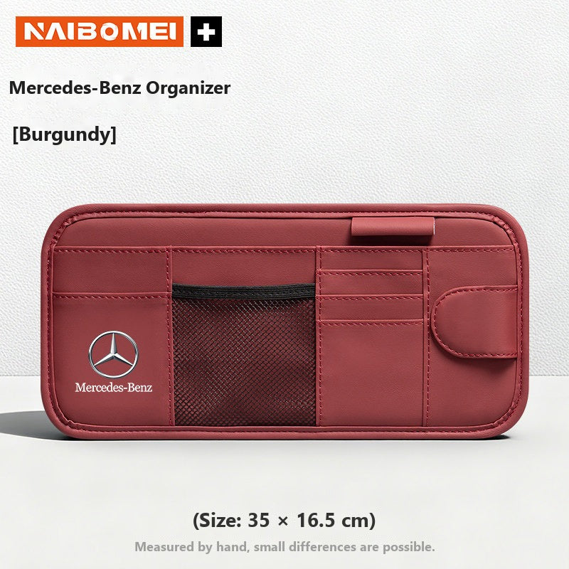 Mercedes sun visor organizer