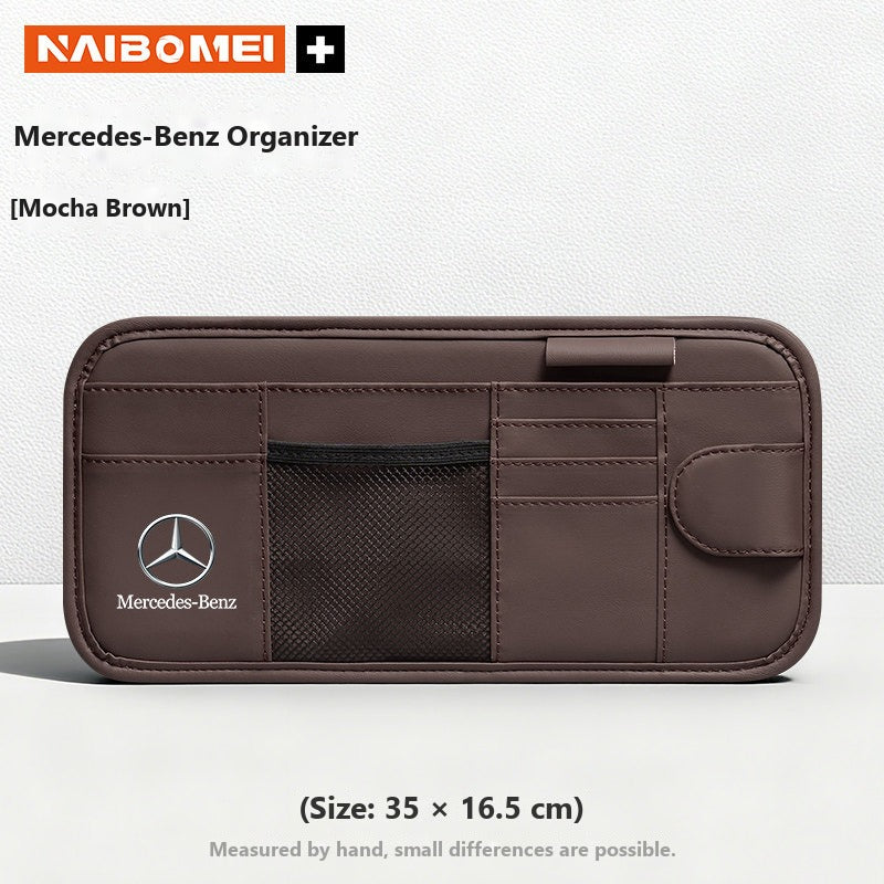 Mercedes sun visor organizer