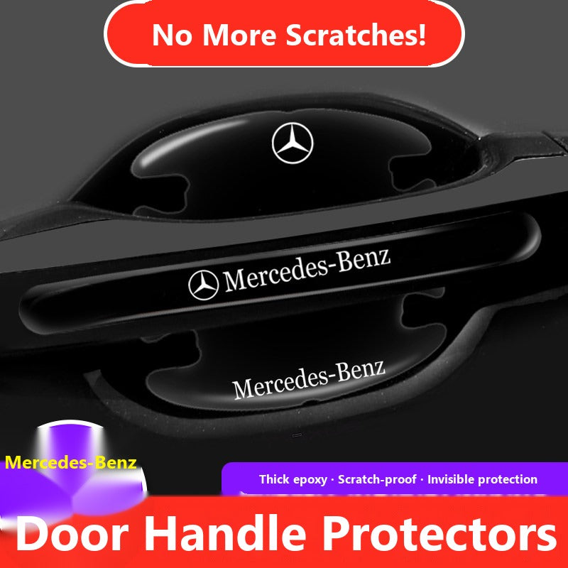 Mercedes door handle protector sticker