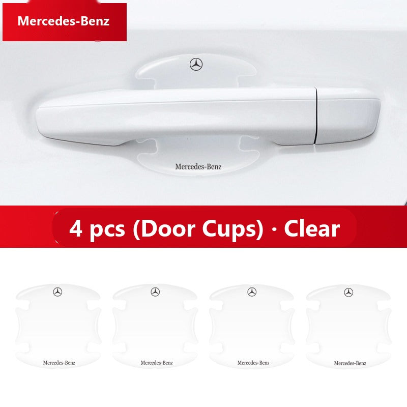 Mercedes door handle protector sticker