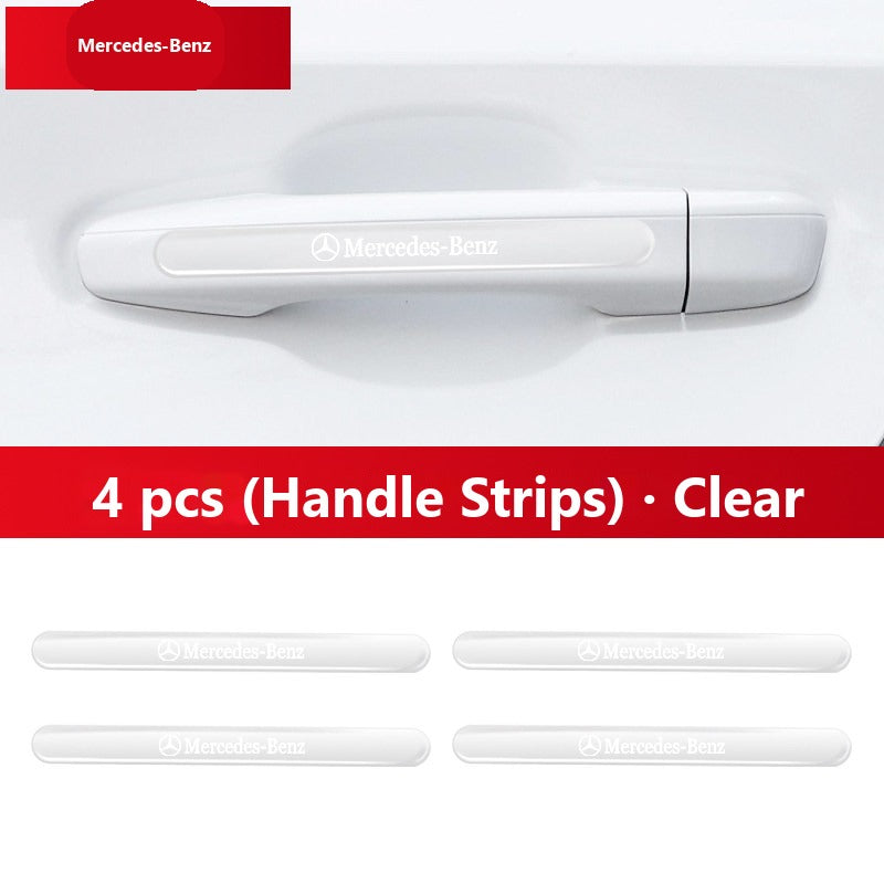 Mercedes door handle protector sticker
