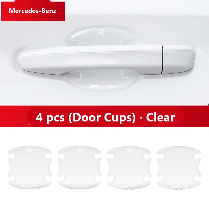Mercedes door handle protector sticker