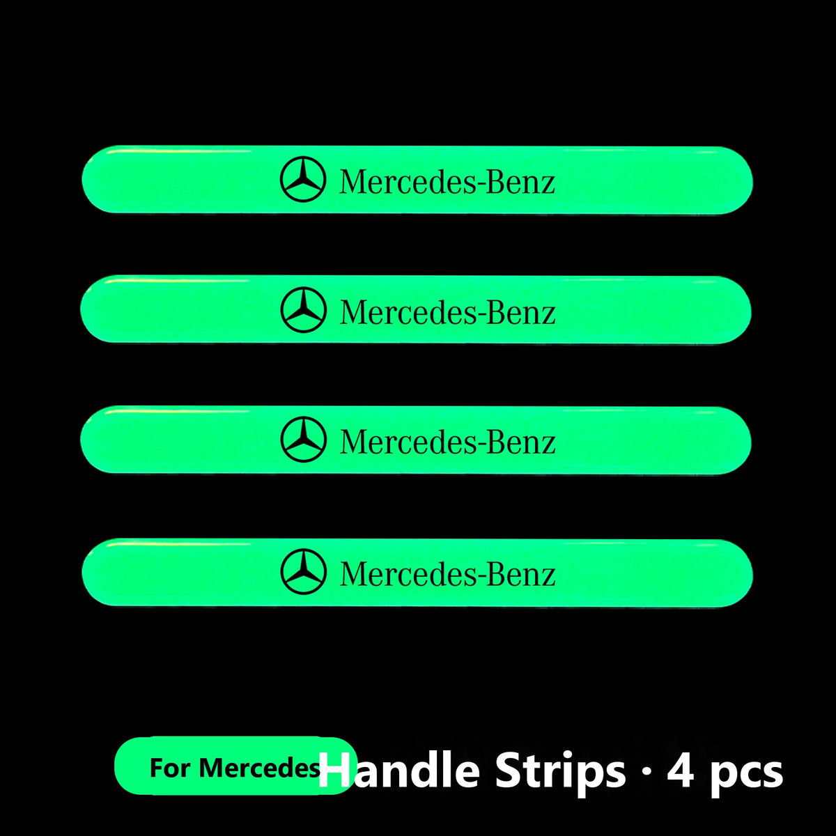 Mercedes door handle protector sticker