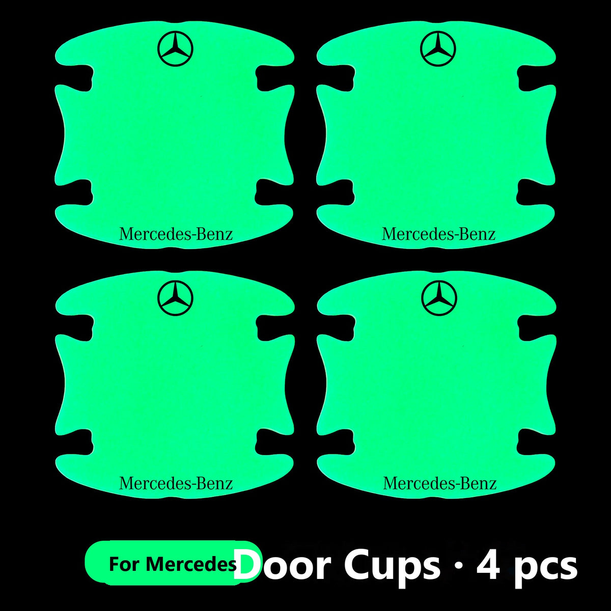 Mercedes door handle protector sticker