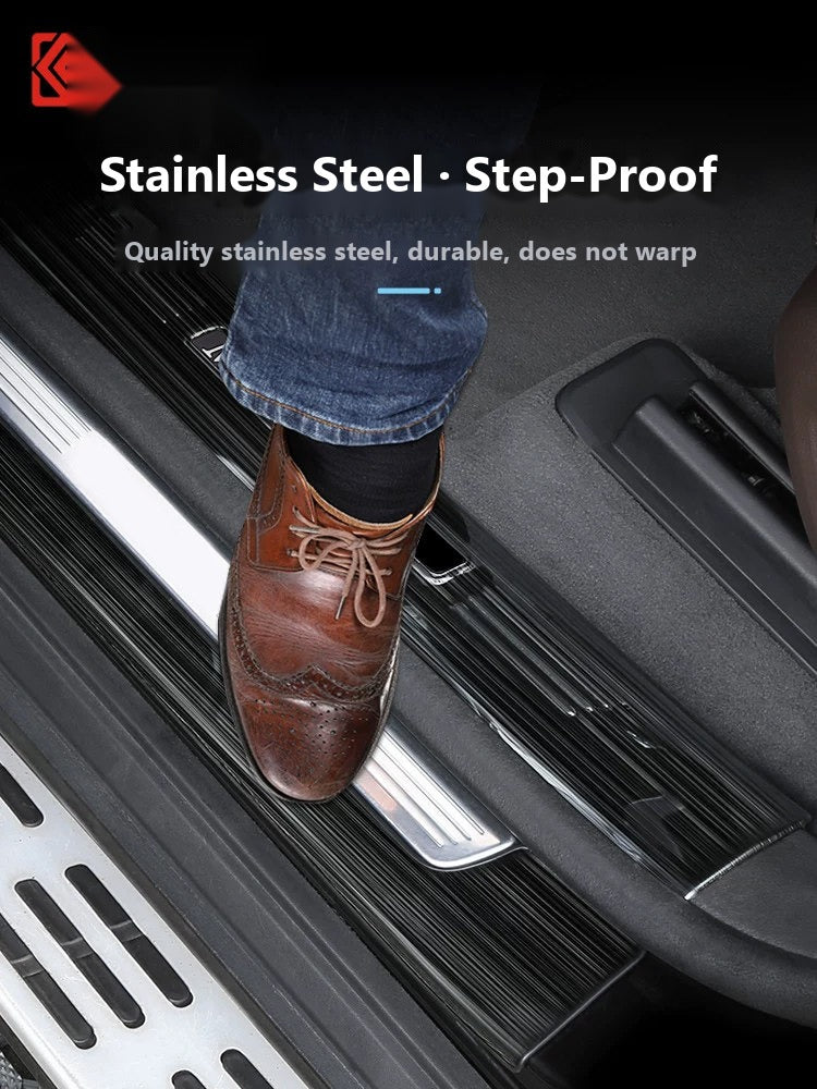 Mercedes GLE GLS door sill scuff plates