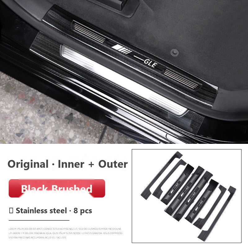 Mercedes GLE GLS door sill scuff plates