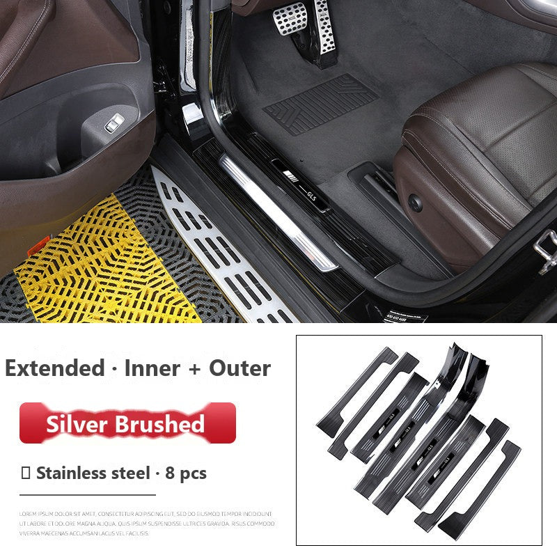 Mercedes GLE GLS door sill scuff plates