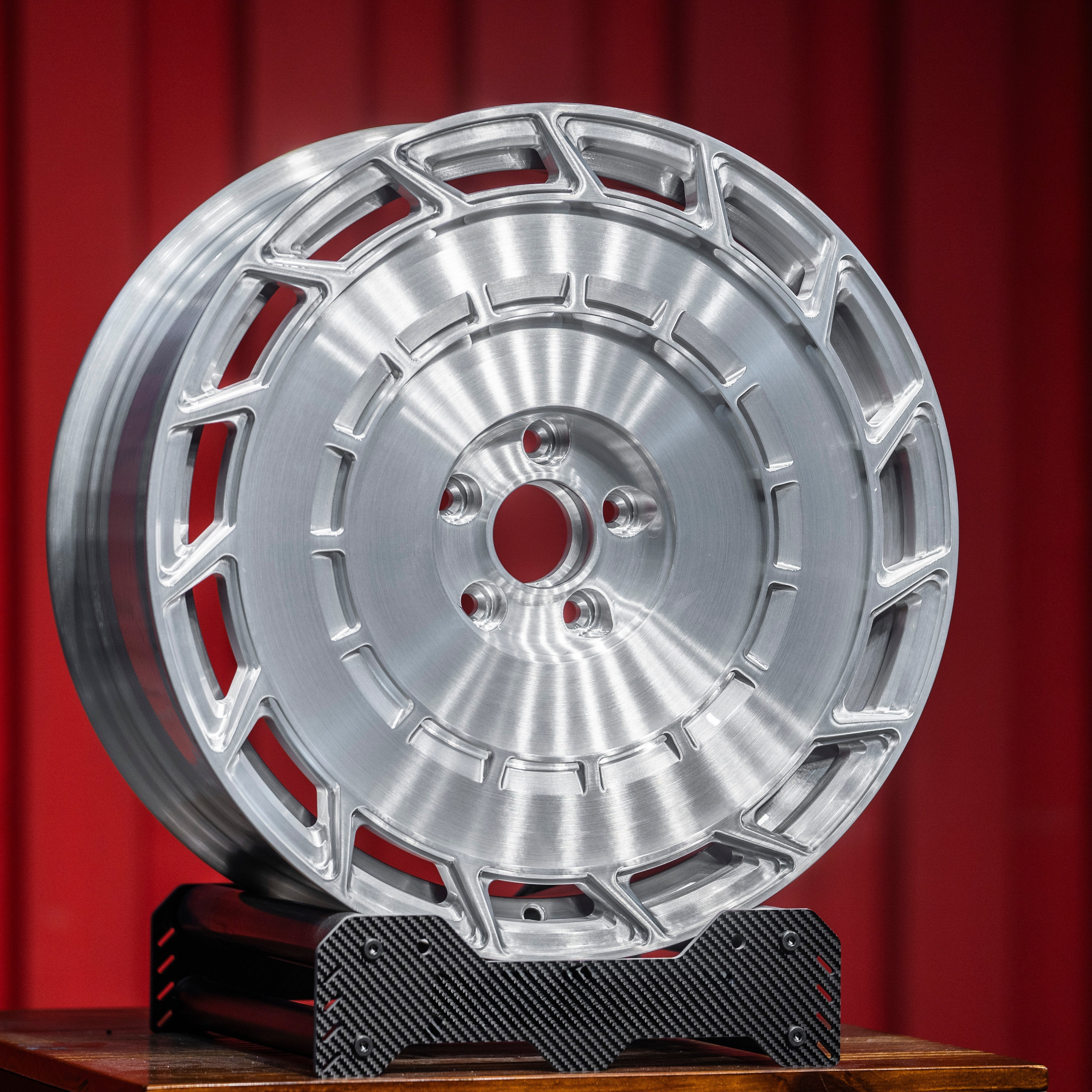 UMPARTS Forged Alloy Wheel – Aero Disc Design Performance Rim | Brushed Finish