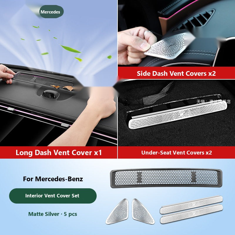 Mercedes Burmester tweeter and door speaker covers