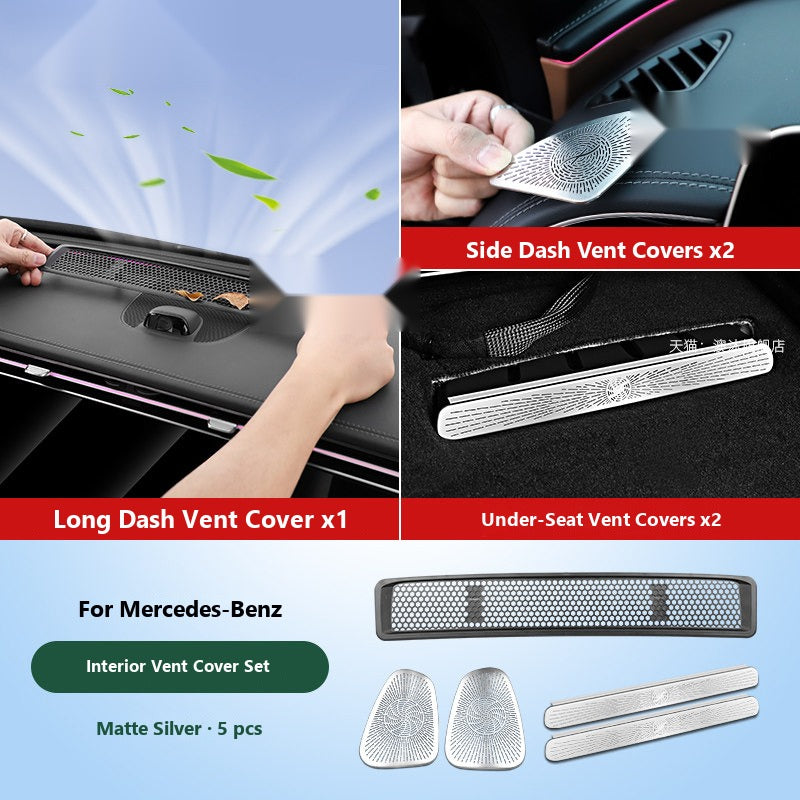 Mercedes Burmester tweeter and door speaker covers