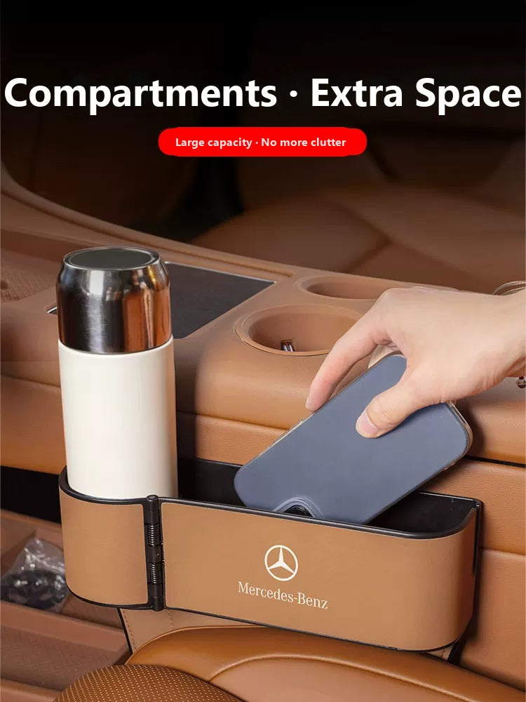 Seat gap storage box for Mercedes-Benz