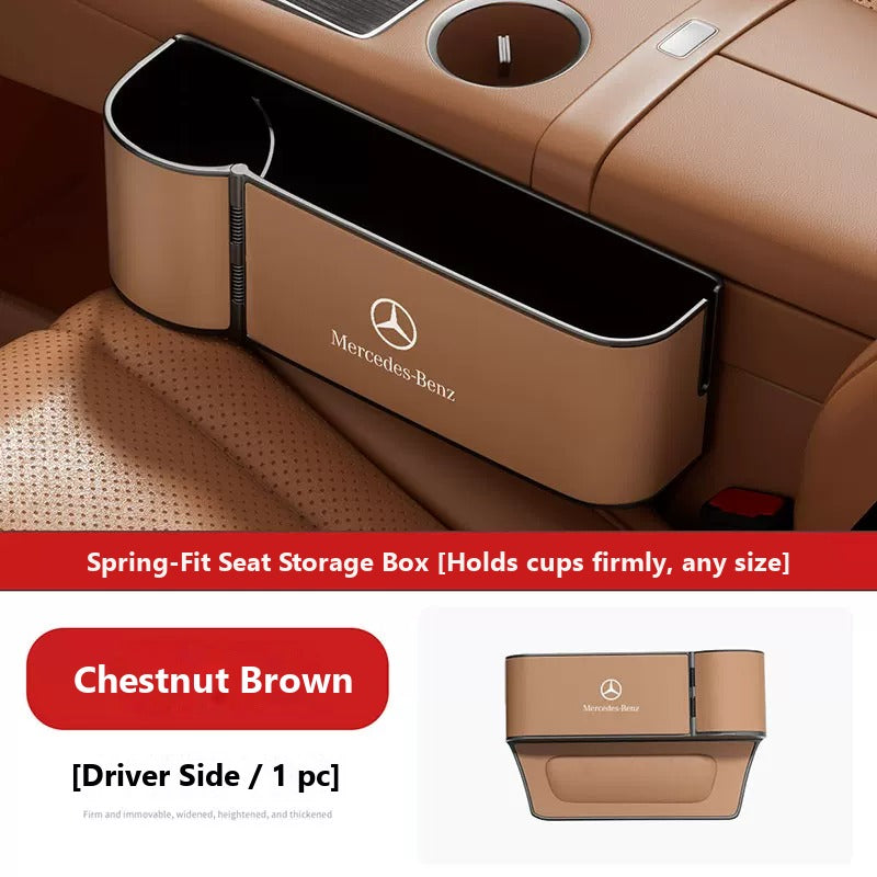 Seat gap storage box for Mercedes-Benz