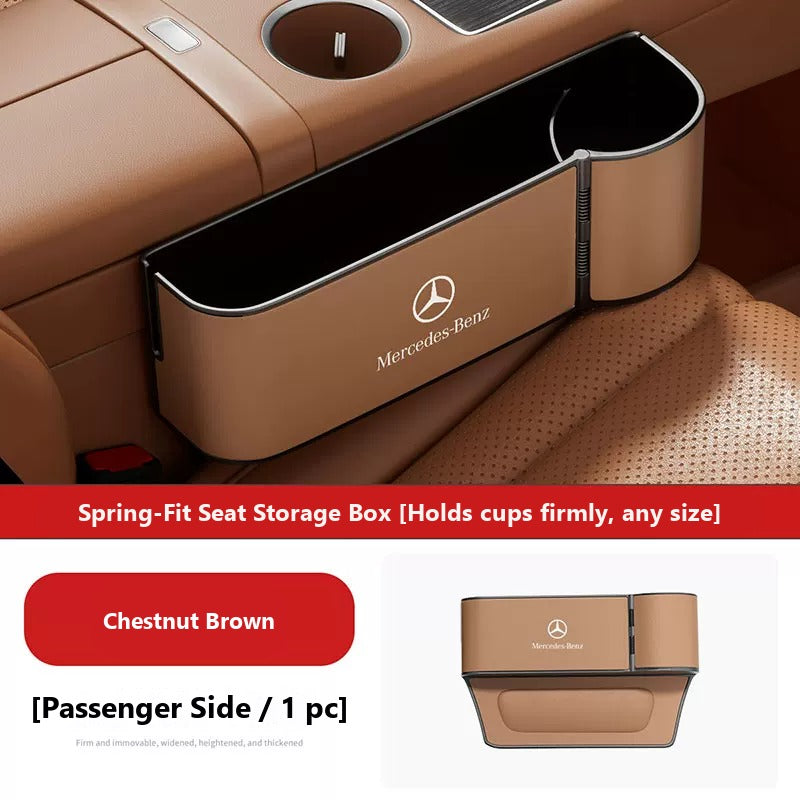 Seat gap storage box for Mercedes-Benz