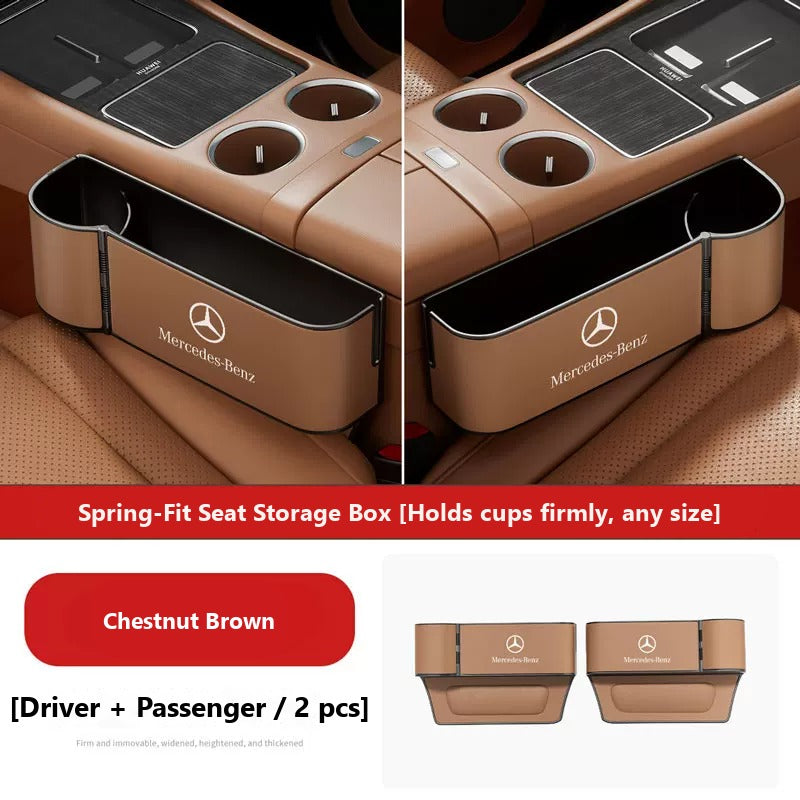 Seat gap storage box for Mercedes-Benz