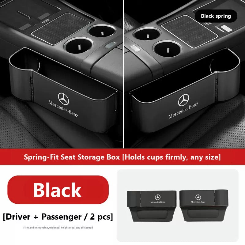 Seat gap storage box for Mercedes-Benz