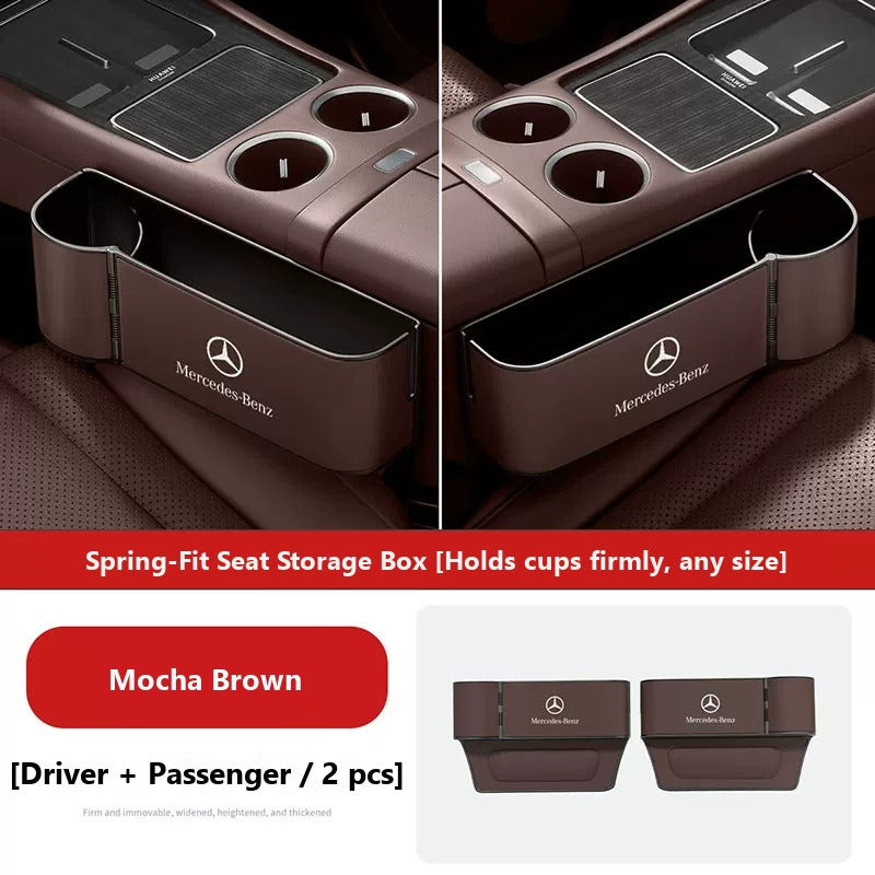 Seat gap storage box for Mercedes-Benz