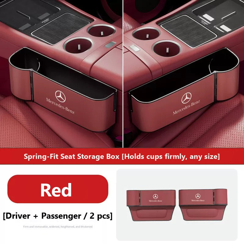 Seat gap storage box for Mercedes-Benz