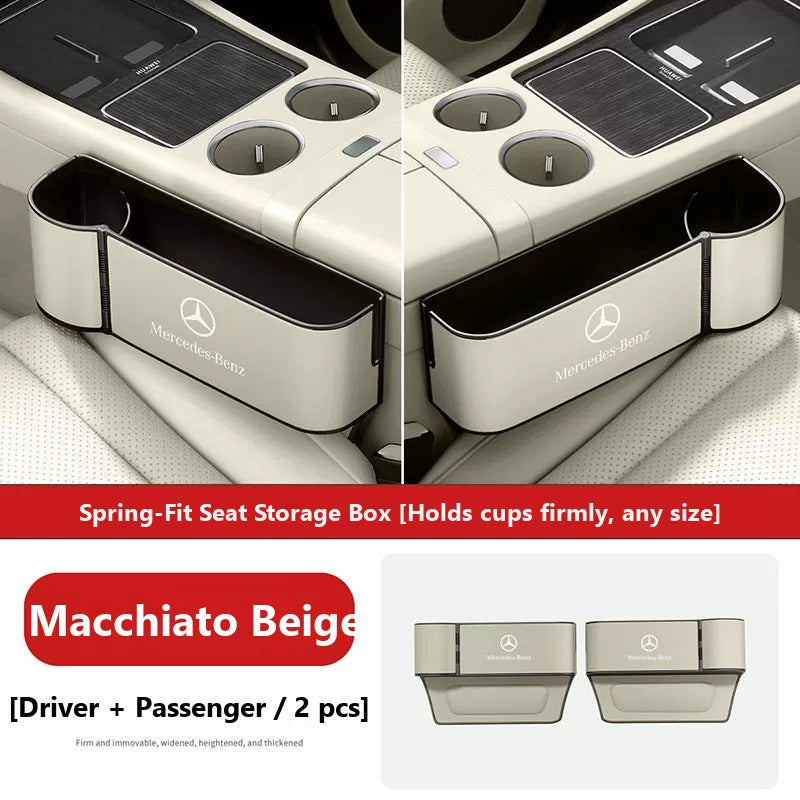 Seat gap storage box for Mercedes-Benz