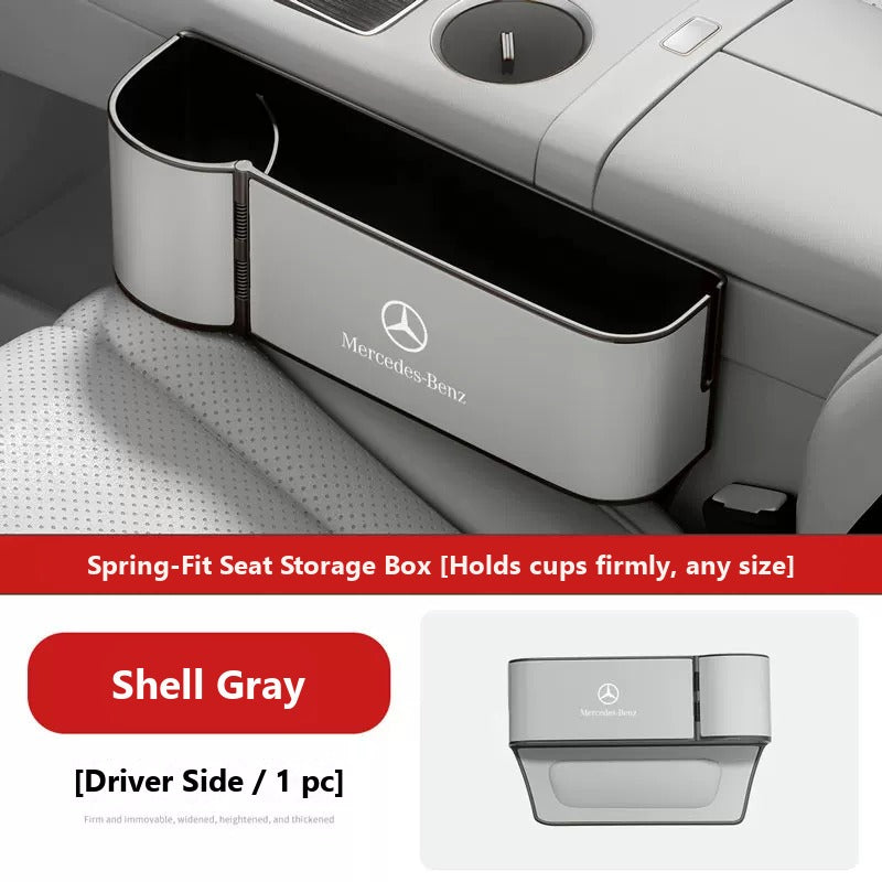 Seat gap storage box for Mercedes-Benz