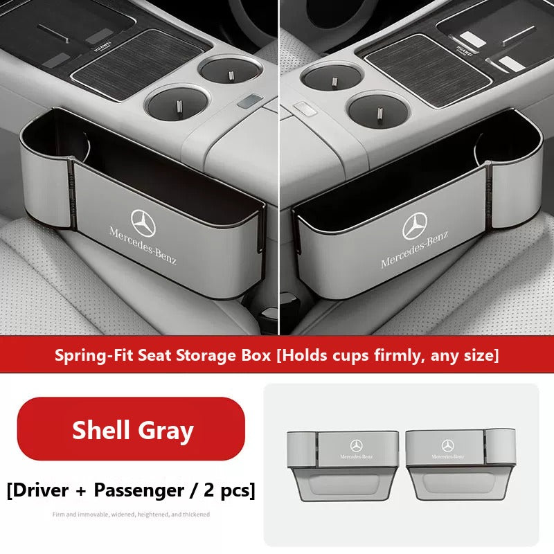 Seat gap storage box for Mercedes-Benz