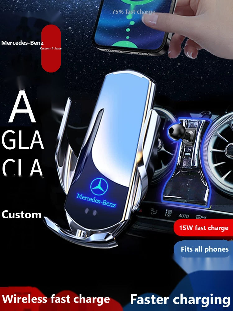 Mercedes-Benz A-Class GLA CLA wireless charging phone holder