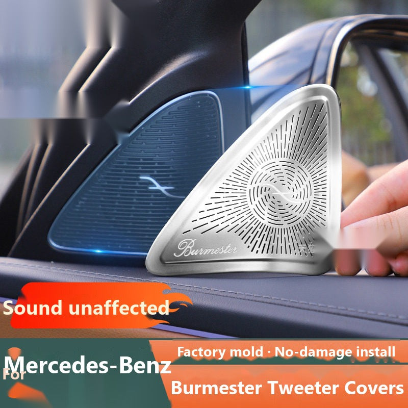 Mercedes Burmester tweeter and door speaker covers