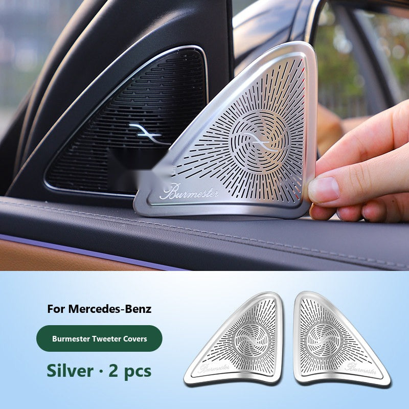 Mercedes Burmester tweeter and door speaker covers