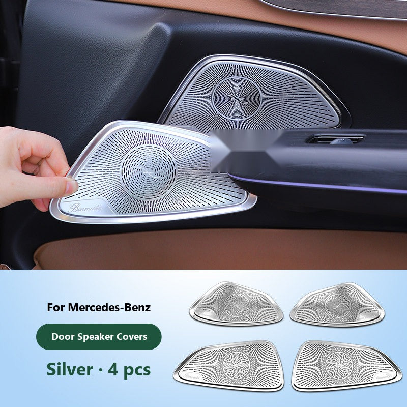 Mercedes Burmester tweeter and door speaker covers
