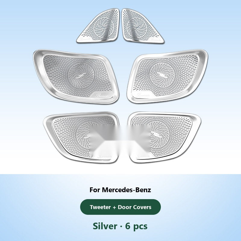 Mercedes Burmester tweeter and door speaker covers