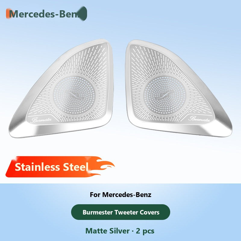 Mercedes Burmester tweeter and door speaker covers