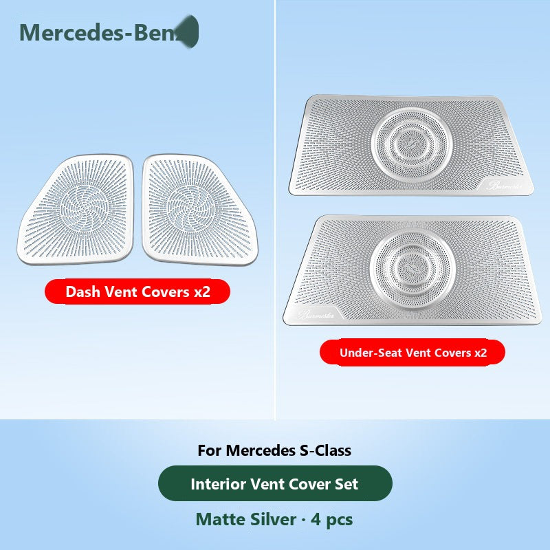 Mercedes Burmester tweeter and door speaker covers