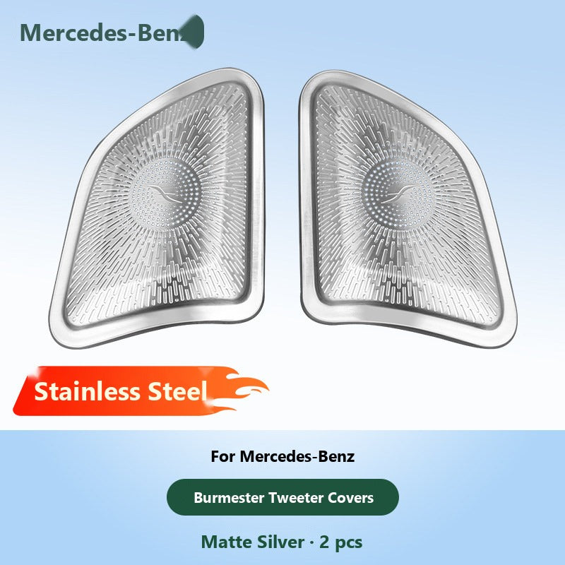 Mercedes Burmester tweeter and door speaker covers
