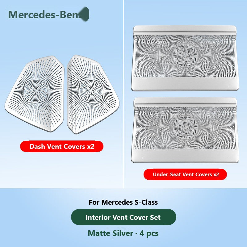 Mercedes Burmester tweeter and door speaker covers